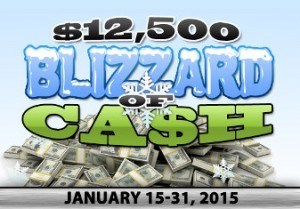 Blizzard of Cash Slot Tournament