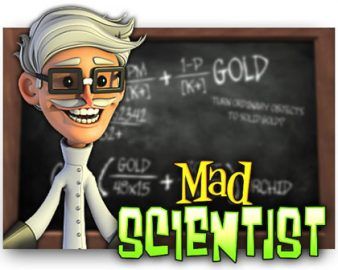 4.Mad Scientist - mad scientist theme, 5 reels and 20 pay lines, RTP 96. 